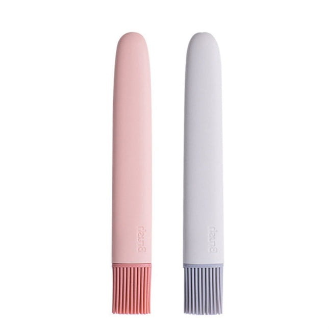 Kitchen Brush Removable Silicone Oil Brush Baking Barbecue Brush Oil Tool Random Color Delivery
