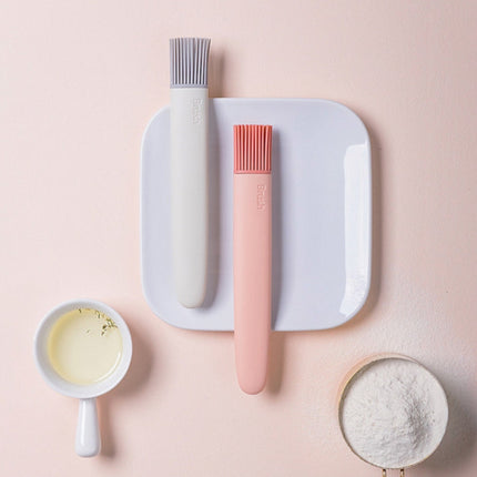 Kitchen Brush Removable Silicone Oil Brush Baking Barbecue Brush Oil Tool Random Color Delivery