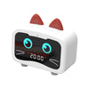 Creative Smart Wireless Mini Bluetooth Speaker Portable Computer Subwoofer Speaker with Alarm Clock, Cool Cool Dragon-Black, Cool Dragon-White, Cute Cat-White, Cute Cat-Pink