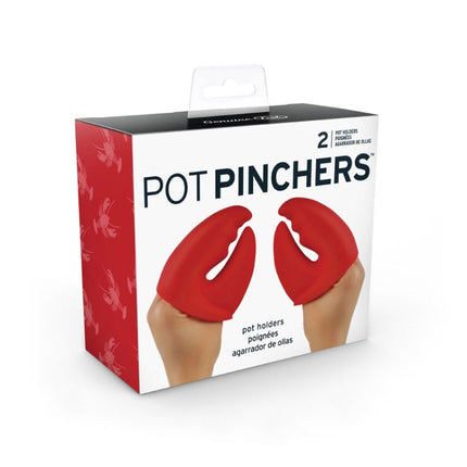 One Pair Lobster Tongs Heat Insulation Gloves Kitchen High Temperature Resistant Silicone Anti-scald Hand Clips, Insulation Gloves