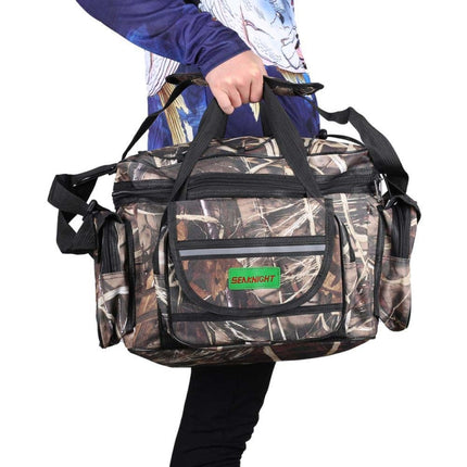 SeaKnight SK003 Multifunctional Lure Bag Shoulder Messenger Bag Fishing Gear Waist Bag
