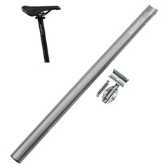Litepro 412 Folding Bicycle Seatpost 33.9mm LP Plum Blossom Seat Tube, Black, Red, Silver, Golden, Titanium, Electroplating Colorful