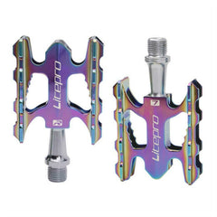 Litepro Ultralight Folding Bike Pedal K3 Bicycle Pedal, Black, Red, Silver, Gold, Electroplating Colorful