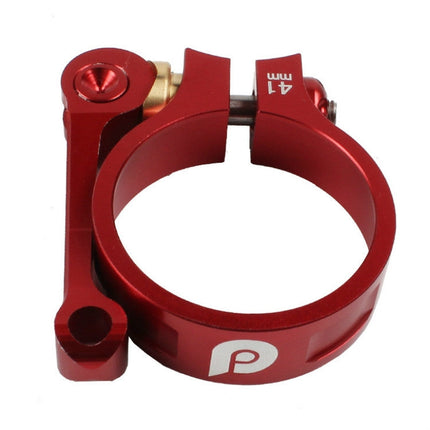 Litepro Seat Tube Clamp LP Folding Bike Seat Tube Clamp CNC 41mm Suitable for 33.9mm Seat Tube, Red