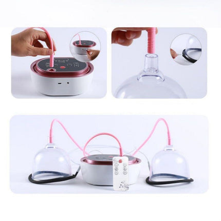 Electric Breast Enhancement Apparatus Micro-current Acupuncture Breast Massager