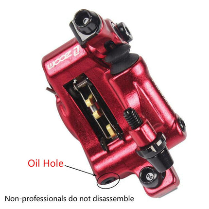 ZOOM HB100 Mountain Bike Hydraulic Brake Caliper Folding Bike Cable Pull Hydraulic Disc Brake Caliper, Front, Rear, Front and Rear