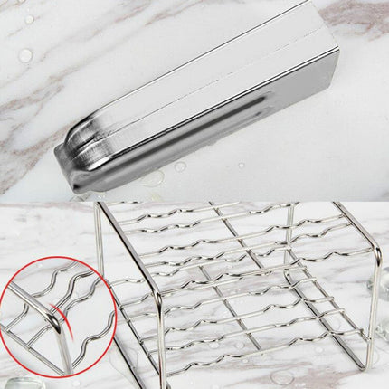 Stainless Steel DIY Ice Cream Mold Household Popsicle Ice Cream Mold, 6 Flat Head Double Grooves, 6 Round Head Double Grooves, 3 Flat 3 Round Head Double Grooves, 6 Watermelon Cups Double Slot
