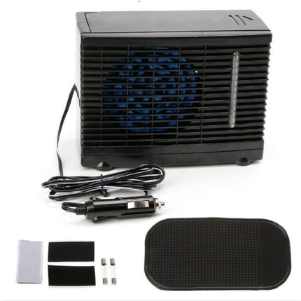 24V Large Truck Model Car Air Conditioner Fan Water Refrigerator Fan Car Water Cooler Fan Car Cooling Fan, 24V