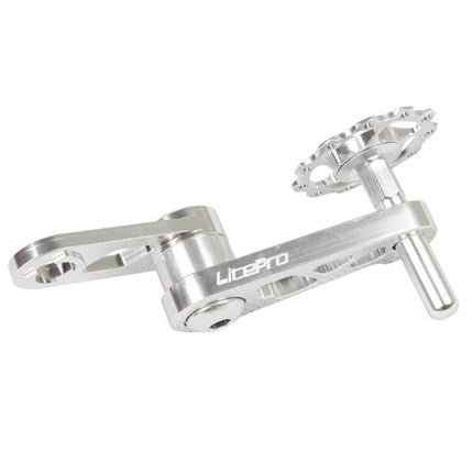 Litepro Folding Bike Guide Wheel LP Oval Chainring Chain Zipper Rear Derailleur Chain