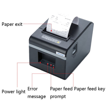 Xprinter XP-N160II Thermal Ticket Printing Machine Bluetooth Receipt Printer