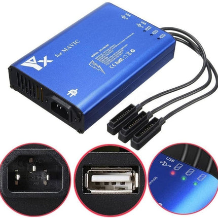 For DJI MAVIC Pro Aluminum Alloy 5 in 1 Hub Intelligent Battery Controller Charger