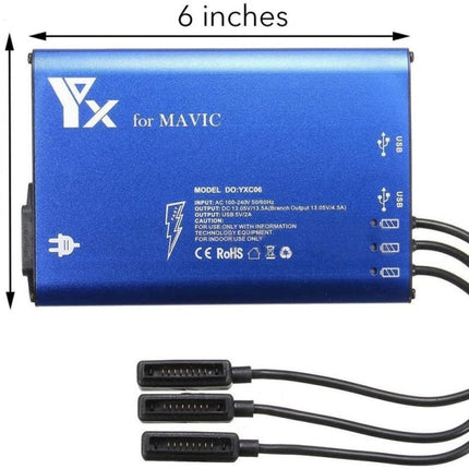 For DJI MAVIC Pro Aluminum Alloy 5 in 1 Hub Intelligent Battery Controller Charger