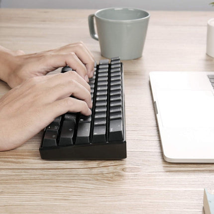 RK61 61 Keys Bluetooth / Wireless Dual Modes Tablet Mobile Gaming Mechanical Keyboard, Cable Length: 1.5m