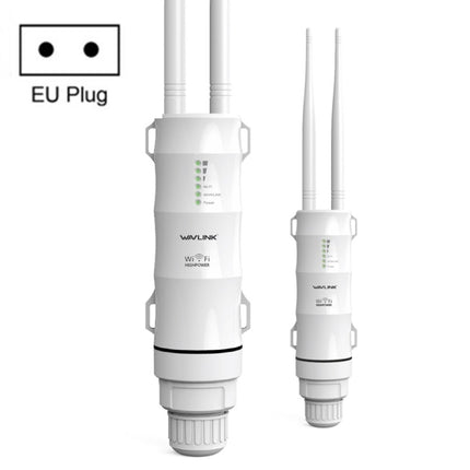 WAVLINK AC600 AP 2.4G/5G Dual Frequency Outdoor High Power Repeater, EU Plug, US Plug, UK Plug