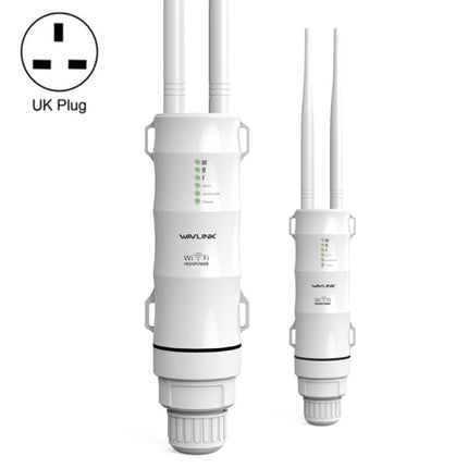 WAVLINK AC600 AP 2.4G/5G Dual Frequency Outdoor High Power Repeater, EU Plug, US Plug, UK Plug
