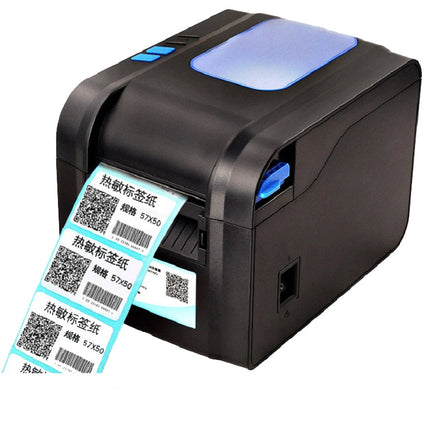 Xprinter XP-370B Barcode Printer Self-adhesive QR Code Printer Label Clothing Tag Thermal Ticket Machine