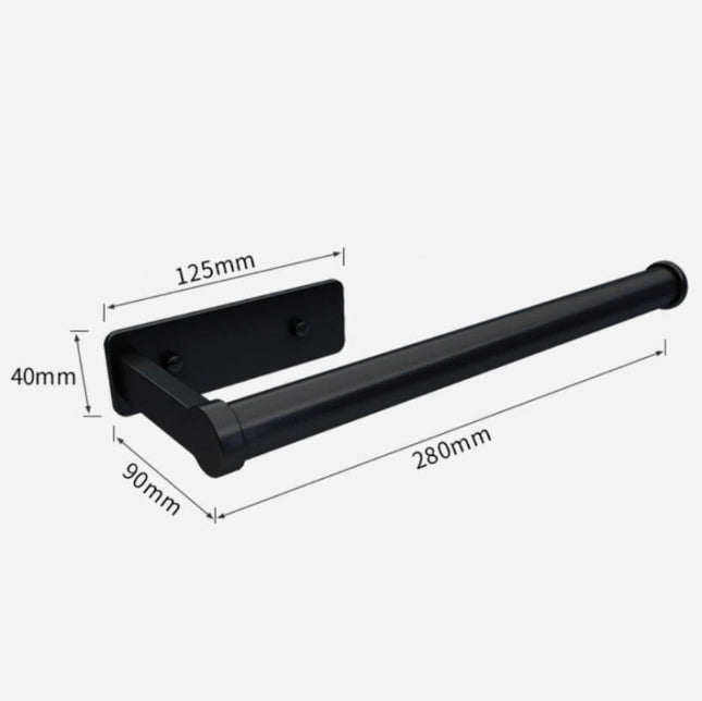 Kitchen Paper Towel Rack Lazy Rag Rack Wall Mount Bracket