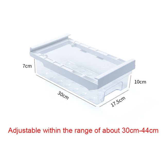 Refrigerator Storage Box Hanging Drawer Type Fresh-keeping Box Transparent Fruit & Vegetable Storage Box, Refrigerator Storage Box