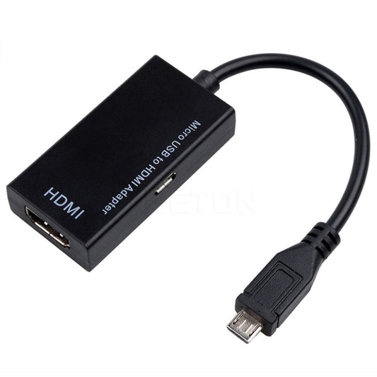 Micro USB To HDMI Female Adapter Cable 1080P HD for MHL Device HDTV Adapters For Samsung Galaxy HUAWE