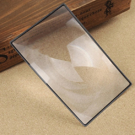 Card Slim Reading 3x Magnifier Business Card Magnifier, 120×180mm