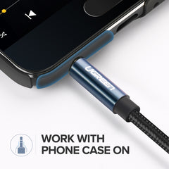 Ugreen AV112 Audio Cable 3.5mm Speaker Line Aux Cable, 0.5m, 1m, 1.5m, 2m, 3m, 5m