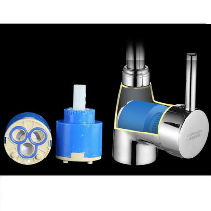 Kitchen Faucet Anti-splash Head Wash Basin Sink Universal Rotatable Faucet Full Copper Joint, Cold Water, Cold Water+50 cm Tube, Cold Water+60 cm Tube, Cold Water+80 cm Tube, Hot & Cold Water, Hot & Cold Water+60 cm Tube, 304 Cold Water����������������...