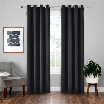 High-precision Curtain Shade Cloth Insulation Solid Curtain, 52x63 Inch（132x160CM）