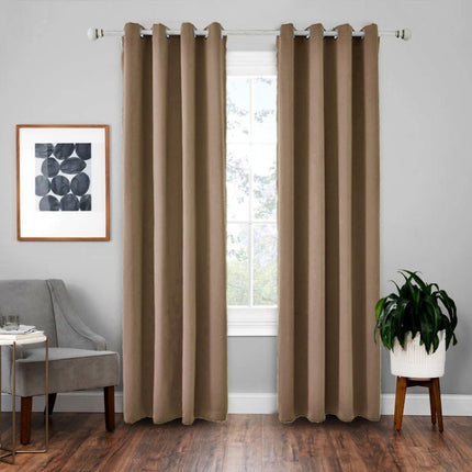 High-precision Curtain Shade Cloth Insulation Solid Curtain, 140x175, 42x63 Inch（107x160CM）, 140×240, 52×63 Inch（132×160CM）