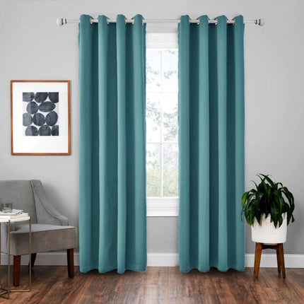 High-precision Curtain Shade Cloth Insulation Solid Curtain, 52x63 Inch（132x160CM）
