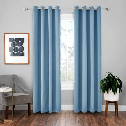 High-precision Curtain Shade Cloth Insulation Solid Curtain, 52x63 Inch（132x160CM）