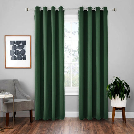High-precision Curtain Shade Cloth Insulation Solid Curtain, 52x63 Inch（132x160CM）