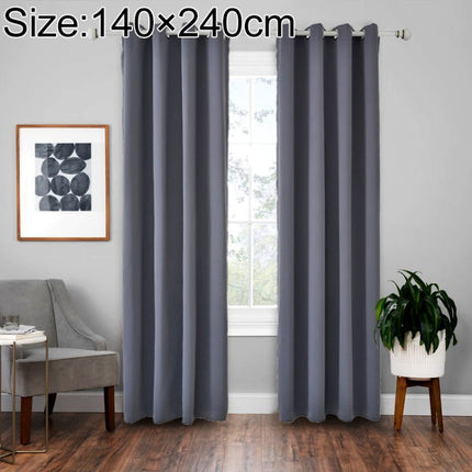 High-precision Curtain Shade Cloth Insulation Solid Curtain, 140x175, 42x63 Inch（107x160CM）, 140×240, 52×63 Inch（132×160CM）