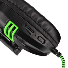 Salar KX101 3.5mm Wired Earphone Gaming Headset PC Gamer Stereo Headphone with Microphone for Computer