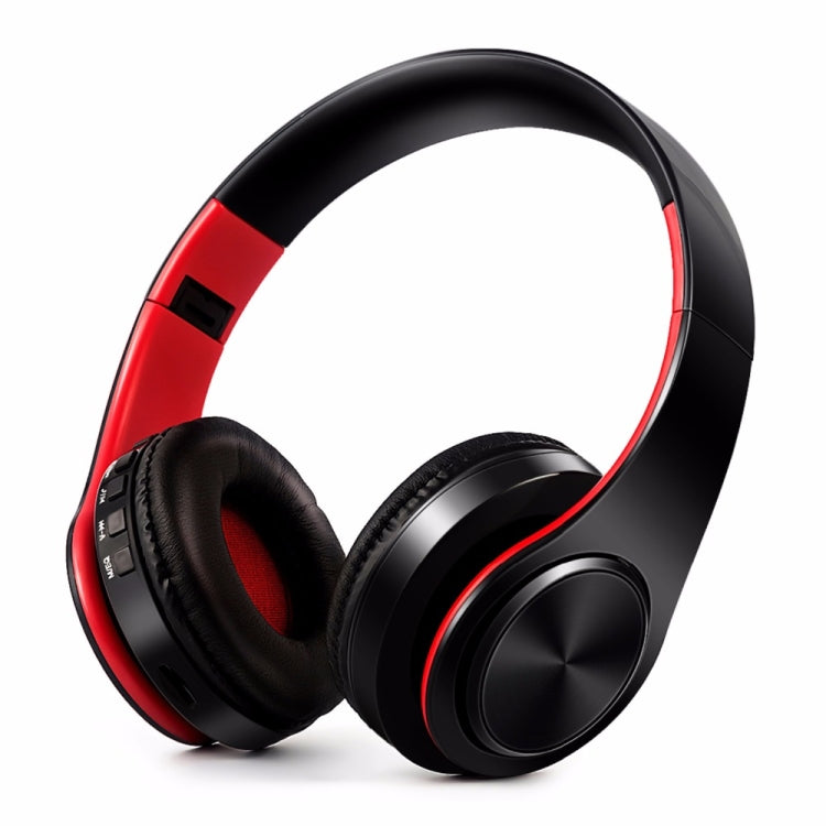 HIFI Stereo Wireless Bluetooth Headphone for Xiaomi iPhone Sumsamg Tablet, with Mic, Support SD Card & FM