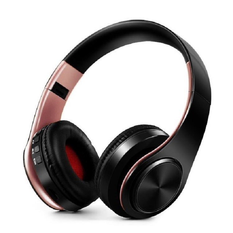 HIFI Stereo Wireless Bluetooth Headphone for Xiaomi iPhone Sumsamg Tablet, with Mic, Support SD Card & FM