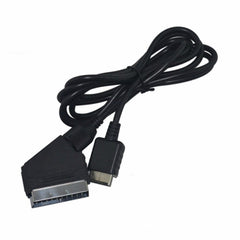 1.8m For Sony PS2/PS3 RGB SCART Cable TV AV Lead Replacement Connection Cable For PAL/NTSC Consoles, For PS2 / PS3