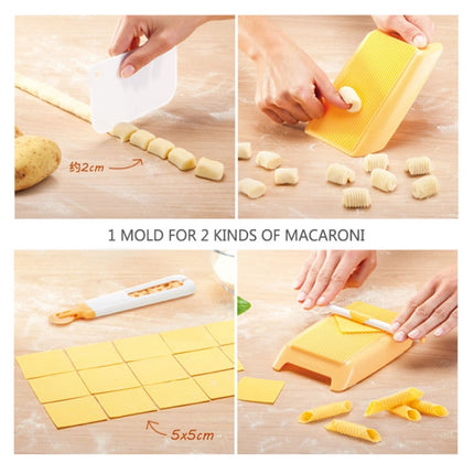 Plastic Pasta Macaroni Board Spaghetti Maker Rolling Pin Mold Kitchen Tool, Spaghetti Maker