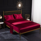 US-King:198x203x35cm / Wine Red