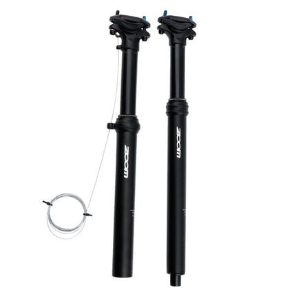 ZOOM Bicycle Wire-Controlled Hydraulic Lift Seat Tube Mountain Bike Seatpost, 31.6mm 375mm External Routing, 30.9mm 400mm Internal Routing, 31.6mm 400mm Internal Routing