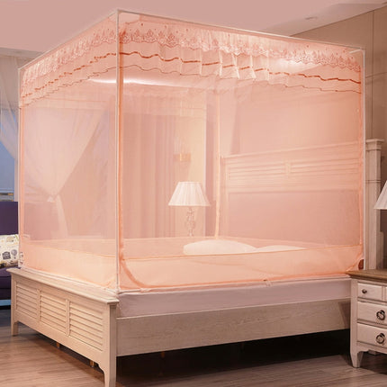 Household Free Installation Thickened Encryption Dustproof Mosquito Net, 150x200 cm Bed Back, 180x200 cm Bed Back, 180x220 cm Bed Back, 200x220 cm Bed Back