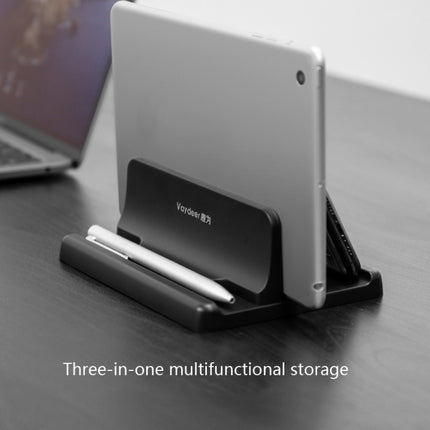 Vaydeer SZ2S01 Notebook Vertical Stand Computer Stand Bracket Desktop Storage Shelf, Vertical Stand