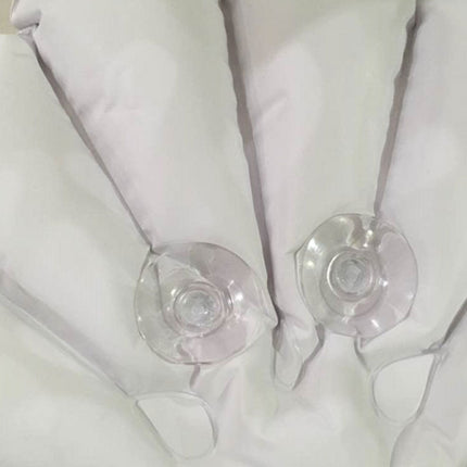 Shell Shaped Soft Bathroom Pillow Home Comfortable Spa Inflatable Bathtub Cushion, Random Color Delivery, Spa Inflatable Bathtub Cushion