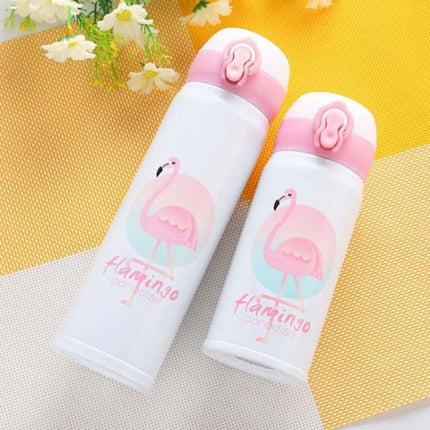 Bouncing Vacuum Flask Mug Travel Stainless Steel Thermos Cup, 350ml