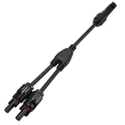 1 Pair MC4 Branch Y Adapter Connectors M/M/F and F/F/M for Solar Panels Cable