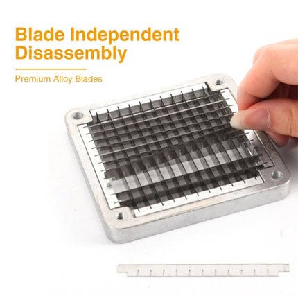 Manual Cut French Fries Machine Potato Cutter Chips Blades Fruit Vegetable Making Machine