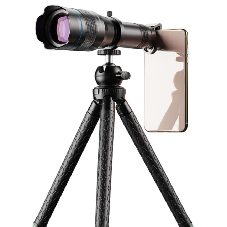 APEXEL APL-JS60XJJ09 All Metal 60X HD External Magnifying Telescope Universal Telephoto Mobile Phone Lens