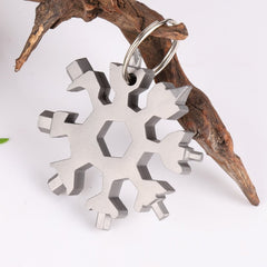 18-in-1 Multi-tool Portable Outdoor Octagonal Snowflake EDC Tool Wrench Mini Screwdriver