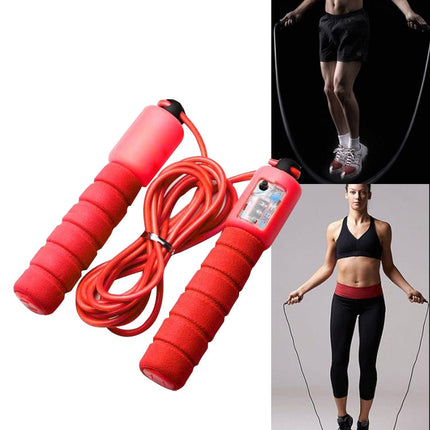 Jump Ropes with Counter Sports Fitness Adjustable Fast Speed Counting Jump Skip Rope Skipping Wire