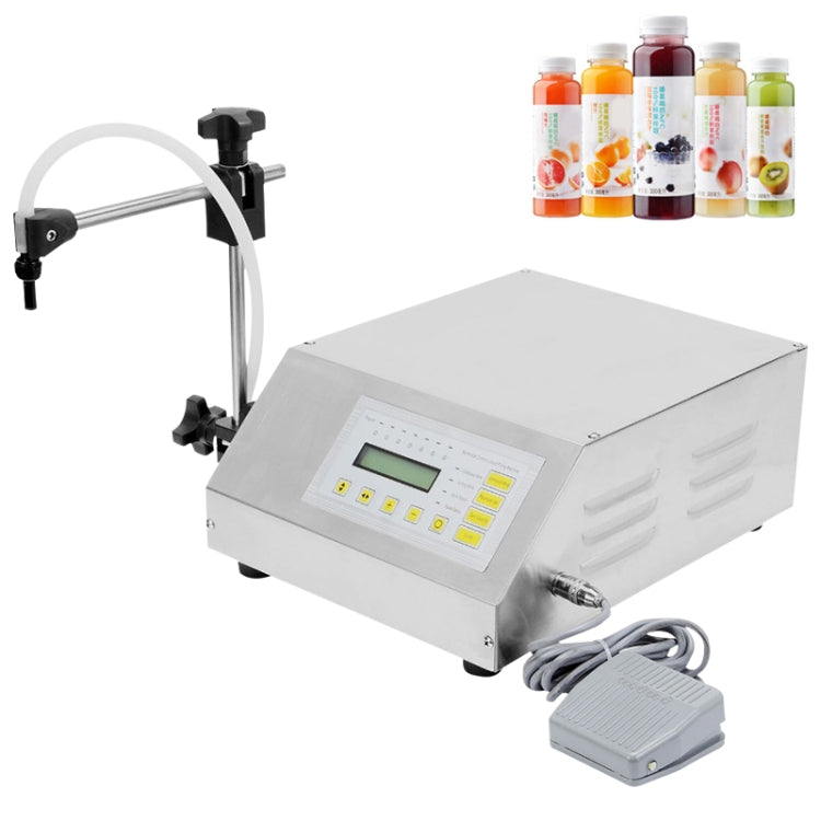 Mini Portable Electric Digital Control Pump Liquid Filling Machine LCD Display Milk Bottles Filler, Digital Control Pump Milk Bottles