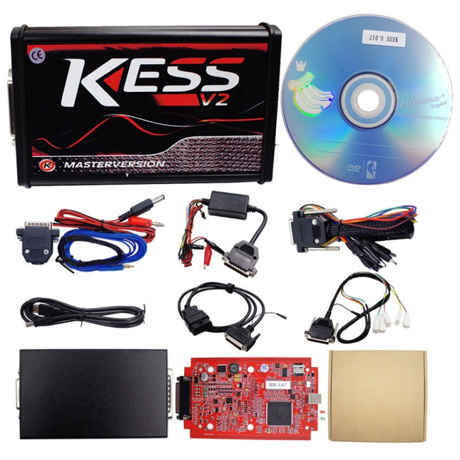 V2 V5.017 EU ECM Titanium Winols KTAG 4 LED Online Master Version ECU OBD car / truck Programmer tool, Car / Truck Programmer Tool